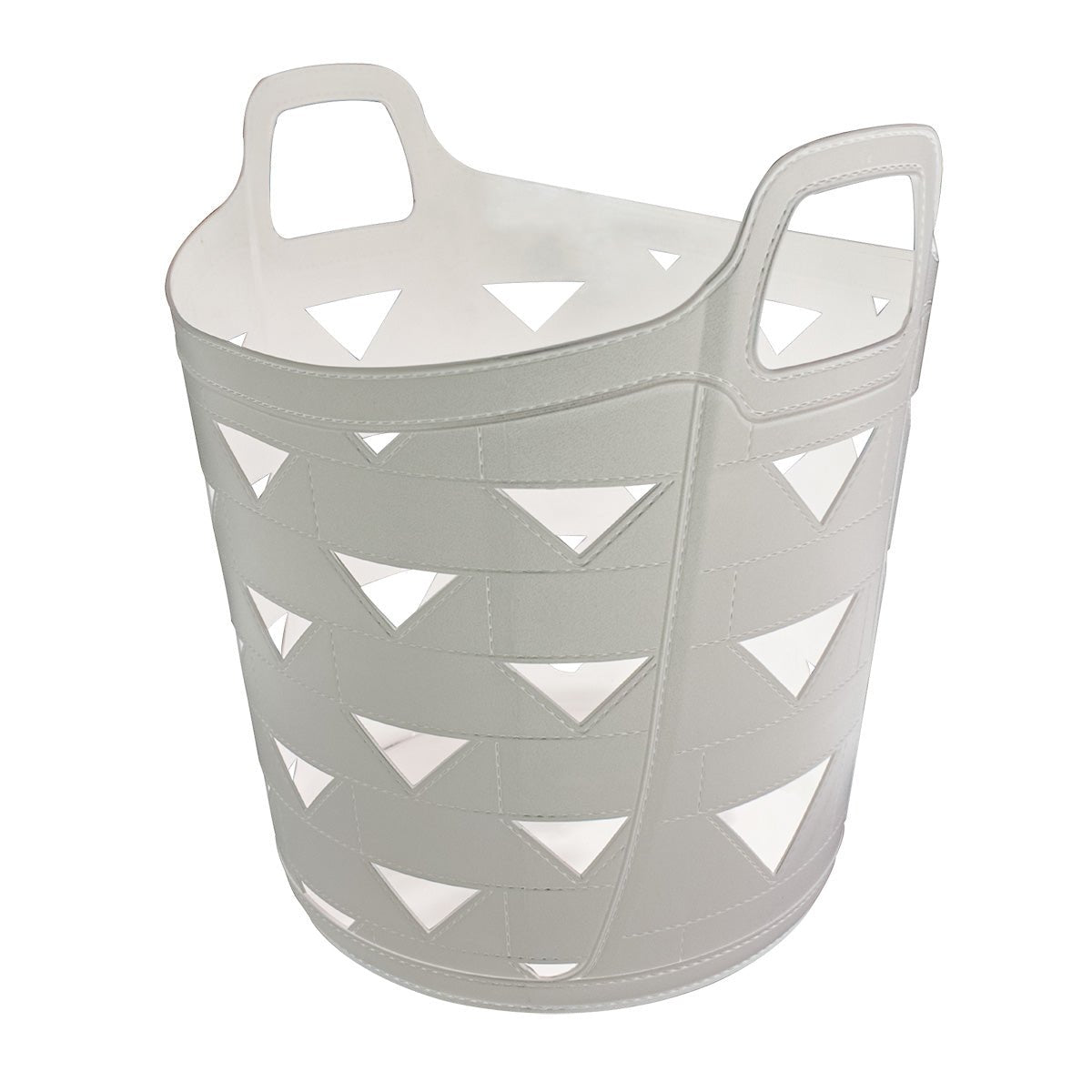 Cos de rufe, material flexibil, Naimeed D5327, 35L, Alb