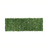 Plasă cu frunze artificiale pentru gard, terasă sau balcon, 3 x 1 m, Verde | D7220