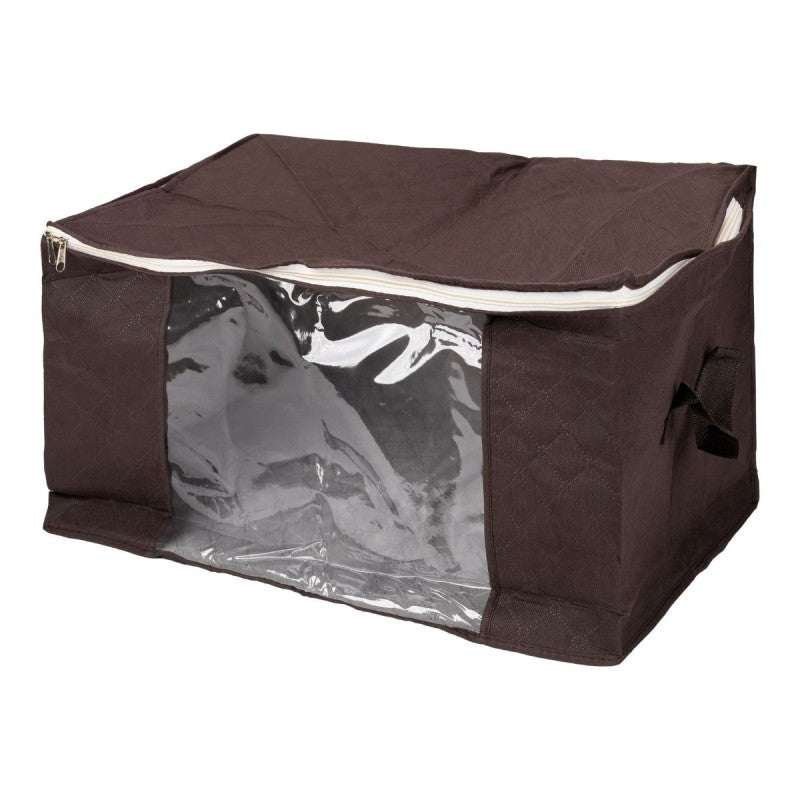 Set 3 Organizatoare cu Fereastră Vizibilă, Maro | D7694+D7695+D7696