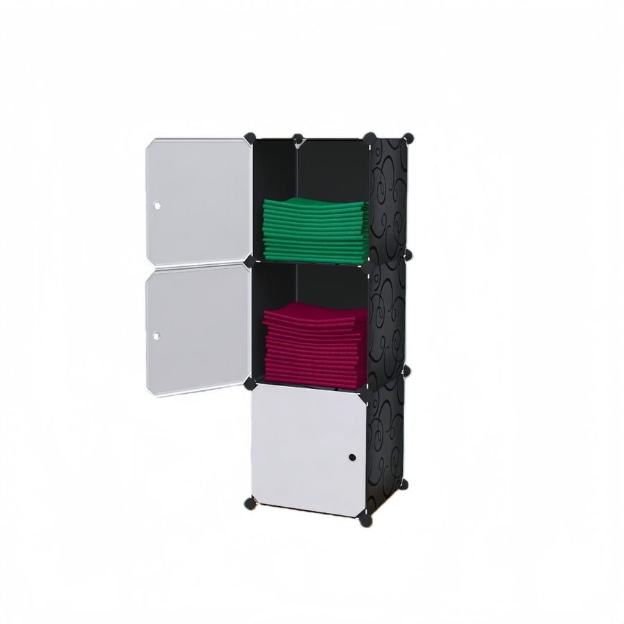 Dulap/Pantofar Modular, 3 usi, 37x37x110cm, Naimeed | D7922 | D7923 | D7924