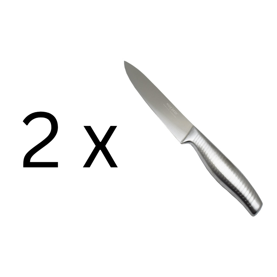 Set 2 Cuțite pentru feliat, gama Konedi, oțel inoxidabil, lamă 20 cm ❘ D3357