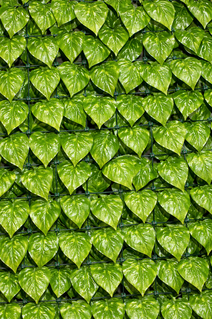 Plasă tip iederă pentru gard, terasă sau balcon din frunze artificiale, verde deschis ❘ D5569 ❘ D4960 ❘ D4957 ❘ D4959 -GardArtificial