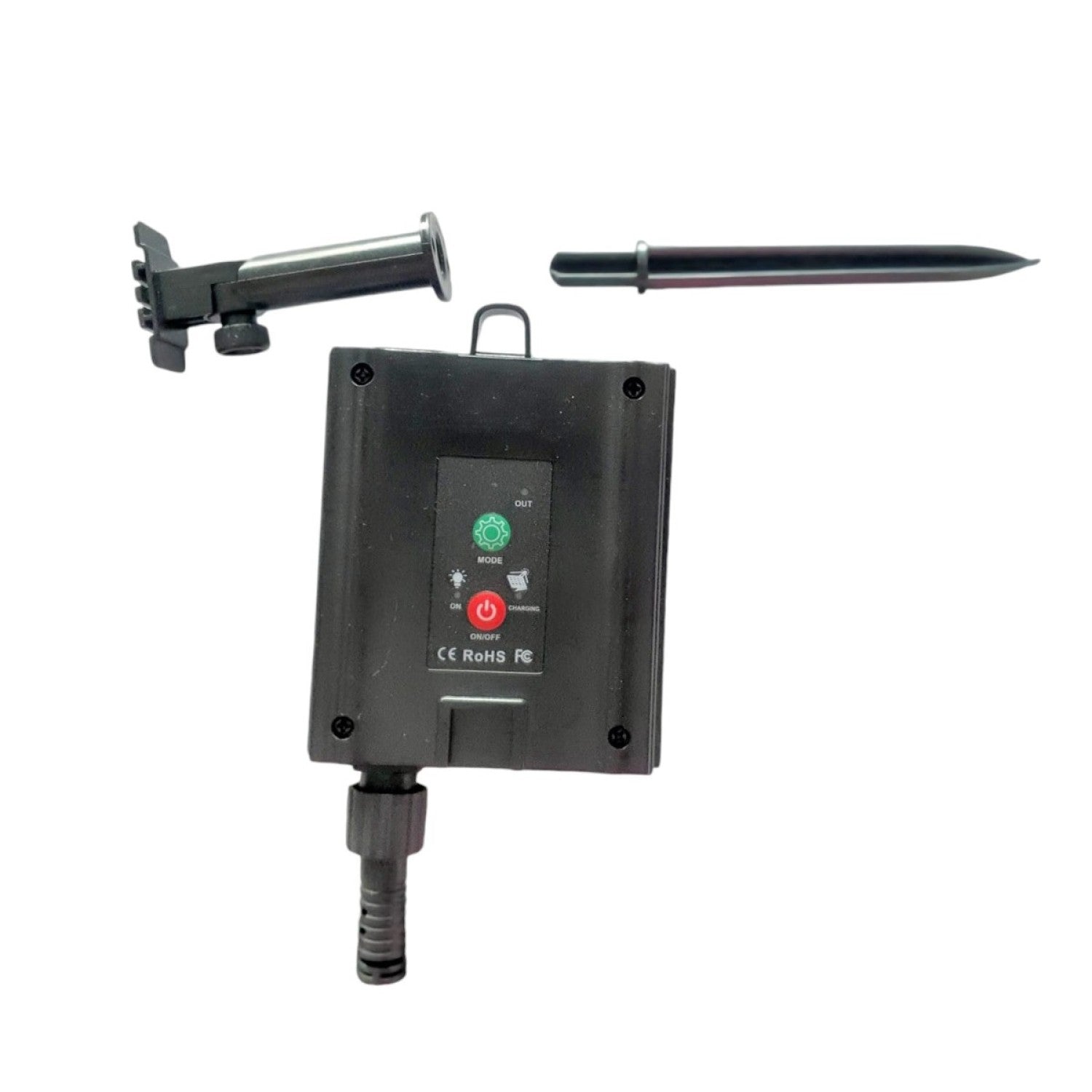 Ghirlandă luminoasă, solară, decorativă, interconectabilă, 5m, 10 Becuri LED, Lumina Alb Cald ❘  D6103