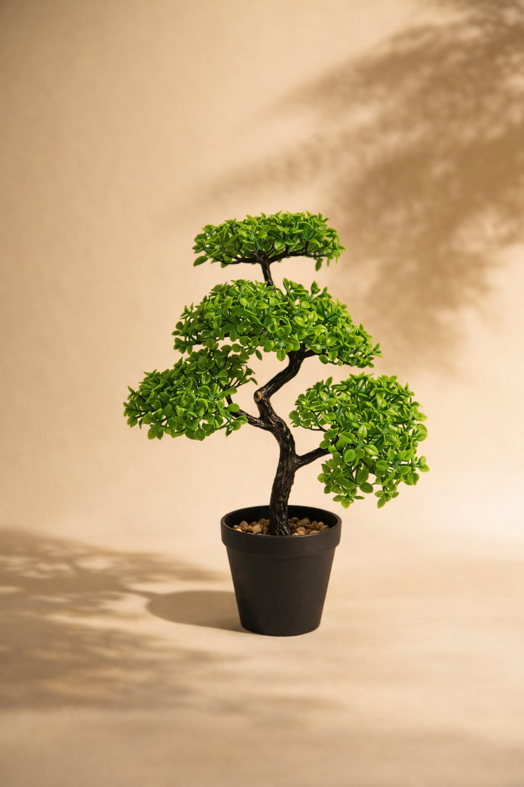 Copac Artificial, Tip  Ficus, cu Ghiveci, 40x12 cm, Verde ❘ D6909