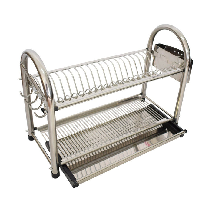 Scurgator, picurator vase, etajat, Inox, Naimeed D3373, 20 farfurii, 42 x 59 x 25 cm