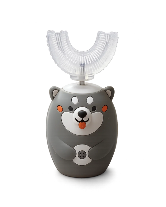 Periuță de Dinți Electrică U-shape, 5 Programe, pentru Copii 3-12 ani, Acumulator, Încărcare USB, Multiple Culori | D4370 / D4369