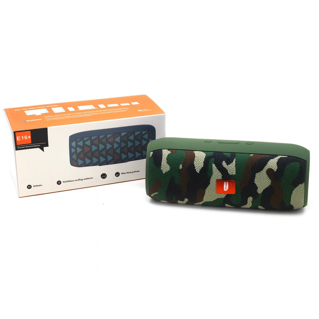 Boxă portabilă J E16+, 1200mAh, Bluetooth 4.2, diverse culori ❘ D1298