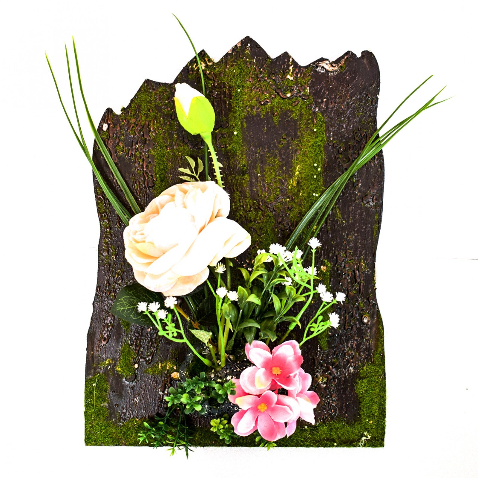 Aranjament flori artificiale, 30 x 22 cm, Naimeed, diverse modele ❘ D1099