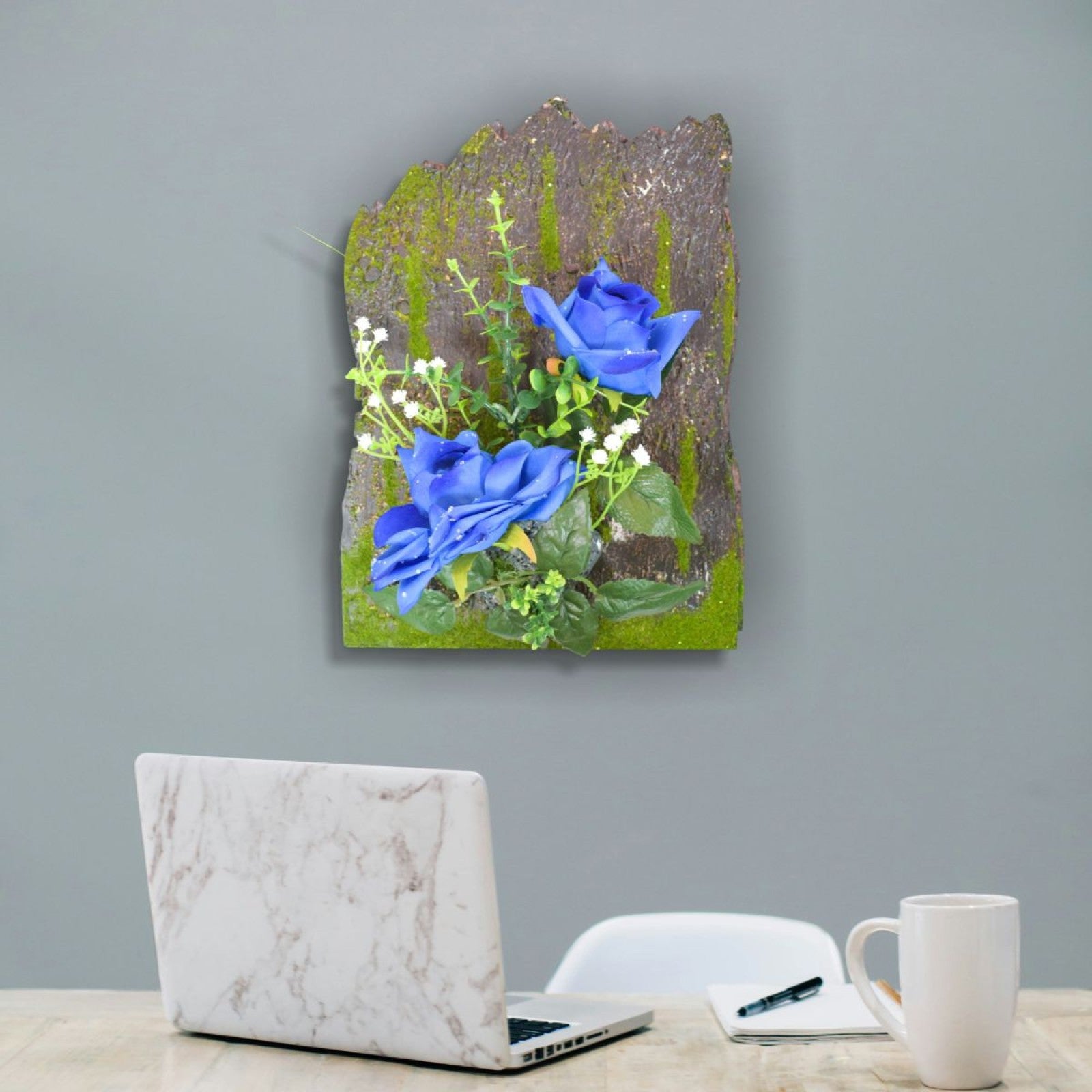 Aranjament flori artificiale, 30 x 22 cm, Naimeed, diverse modele ❘ D1099