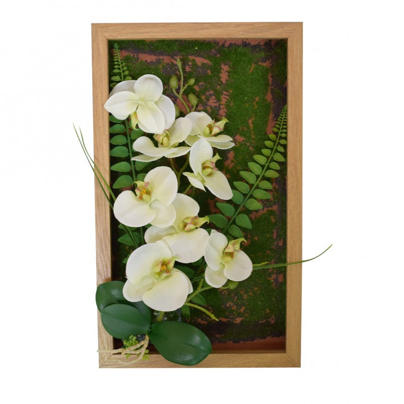 Aranjament flori artificiale, 40 x 24 cm, Naimeed, diverse modele ❘ D1102