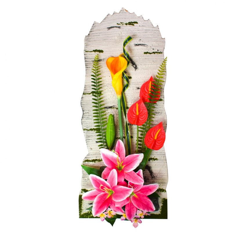 Aranjament Flori Artificiale, 70 cm, diverse culori ❘ D1103a / D1103c / D1103o