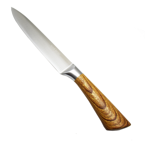 Pachet 5 Cuțite Profesionale: Cuțit Feliat 20 cm + Cuțit Legume 12.5 cm + Cuțit de Bucătarie 12/12/11 cm  ❘ D4634 + D4632 + D4633 + D3362 + D3361