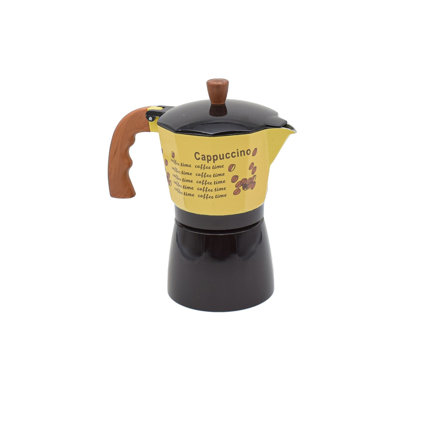 Cafetieră 6 cafele, simplu și rapid, Negru/Galben ❘ D3409.negru.galben