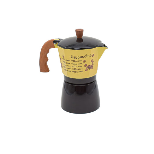 Cafetieră 6 cafele, simplu și rapid, Negru/Galben ❘ D3409.negru.galben