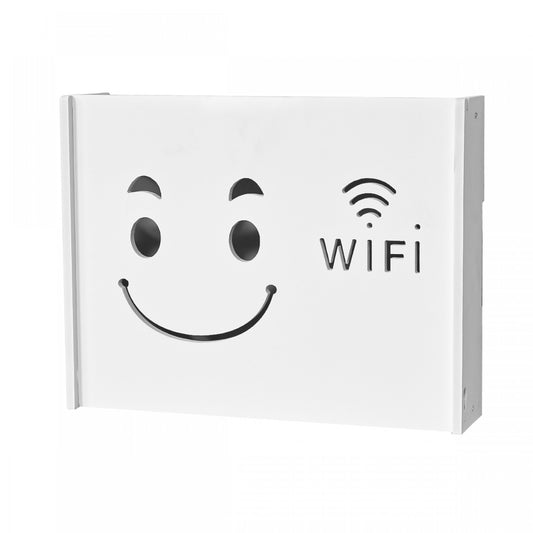 Raft suport Router Wireless, pentru mascare fire și echipament WIFI, 36*28*8.5 cm ❘ D4155