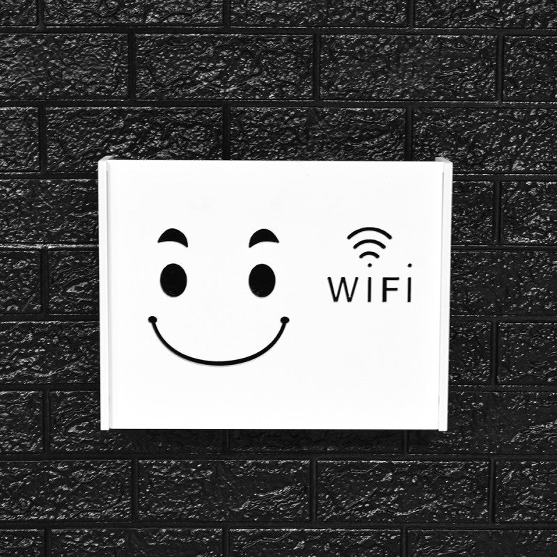 Suport Router Wireless, pentru mascare fire și echipament WIFI, Multiple Modele ❘ D5540 - D4155 - D4154