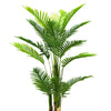 Planta artificiala, Palmier Areca fara ghiveci, 18 frunze, 165cm, verde | D4255