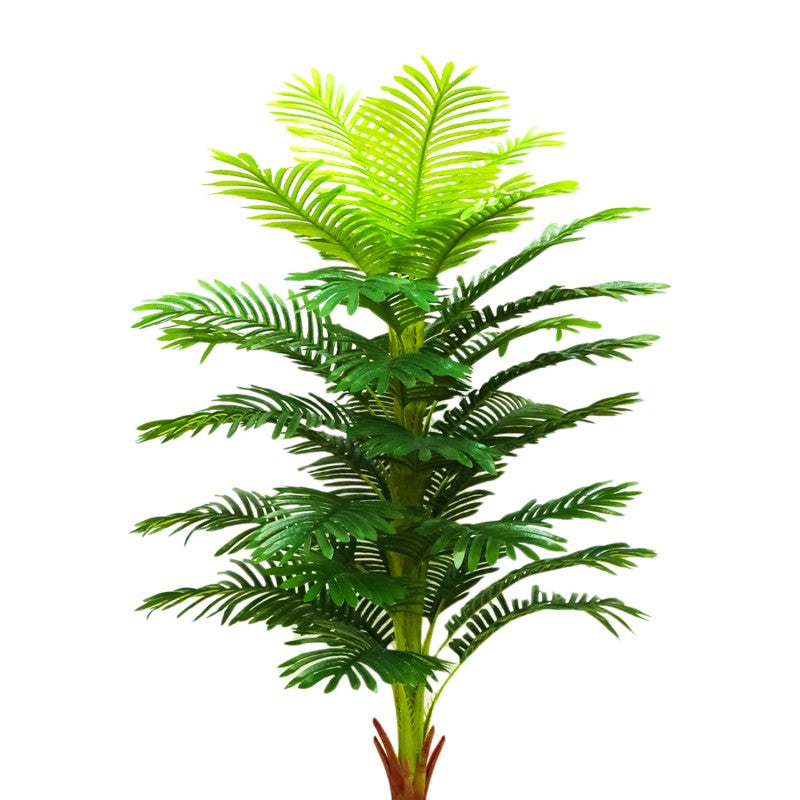 Plantă Artificială Palmier Areca, fără Ghiveci, 36 frunze,  150 cm înălțime ❘ D4257