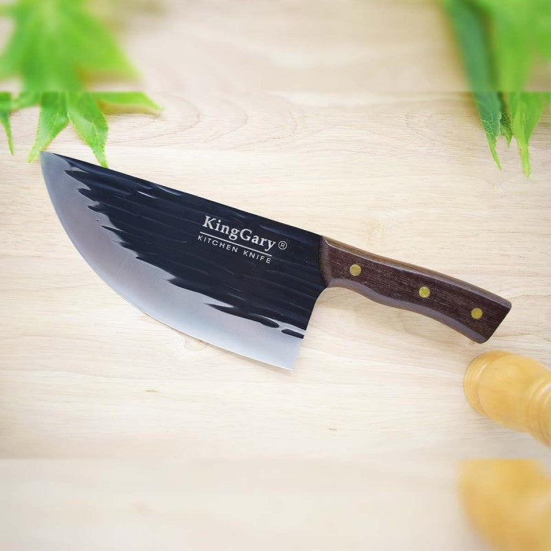 Pachet: Cuțit Măcelar 33 cm + Cuțit de Bucătarie 31 cm  ❘ D4304 + D4307
