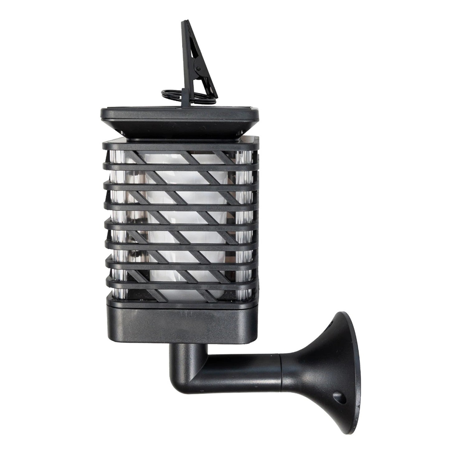 Lampă solară, efect de flacără, lumină LED, acumulator ❘ D4360