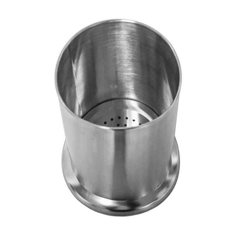 Set: Suport tacâmuri din metal,  Argintiu + Răzătoare multifuncțională, cu 5 lame, Albastru | D4782  + D5130