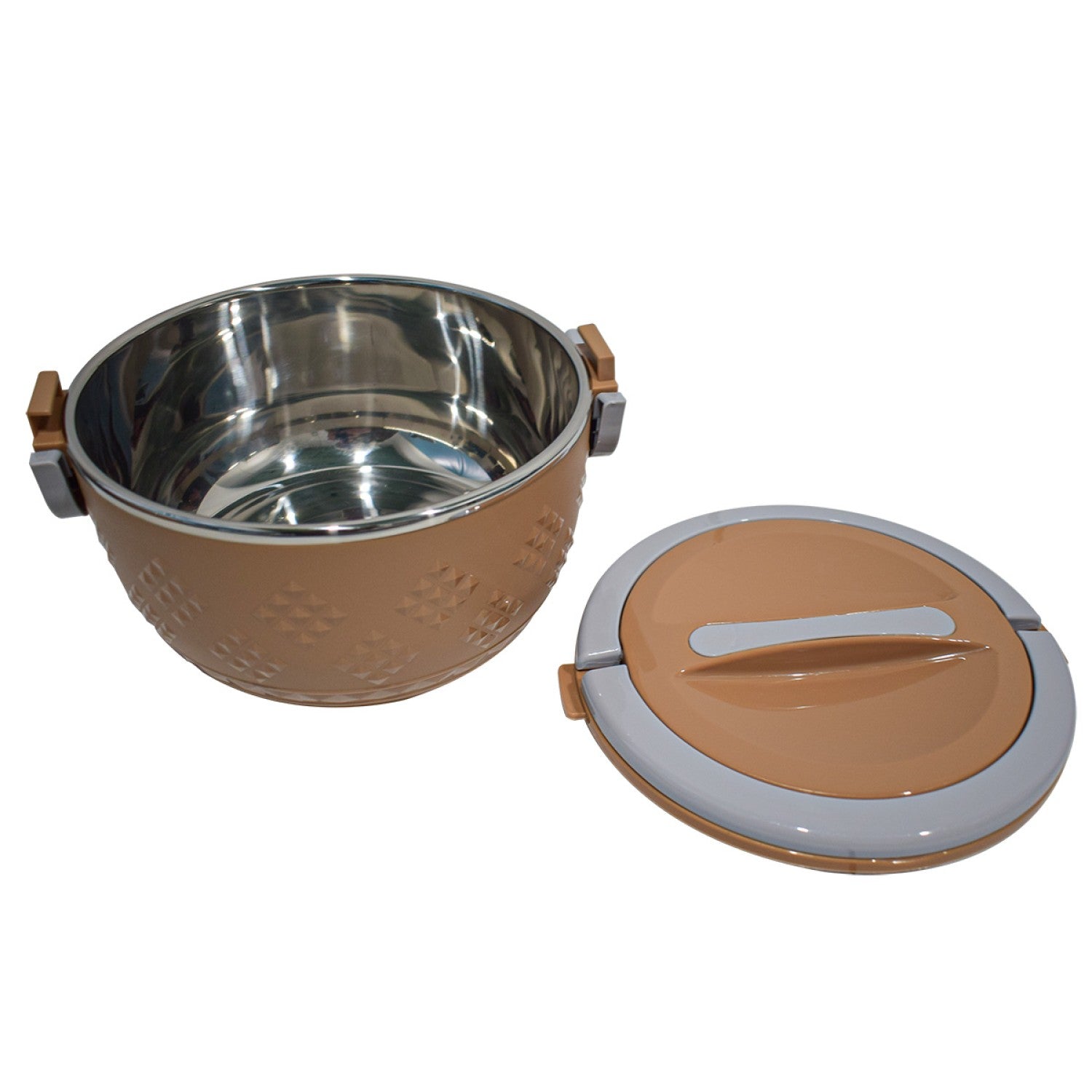 Caserolă termică - set 3 piese, cu interior din inox ❘ D4809-Caserola