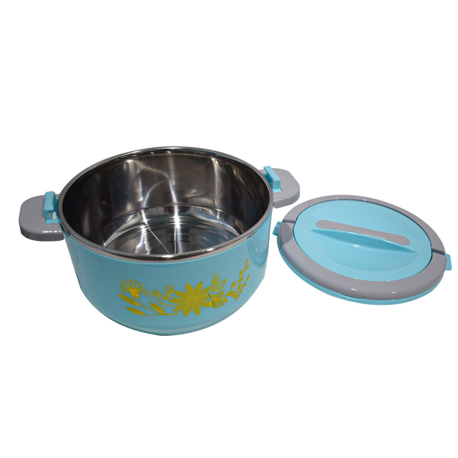 Caserolă termică - set 3 piese, cu interior din inox, diverse culori ❘ D4810