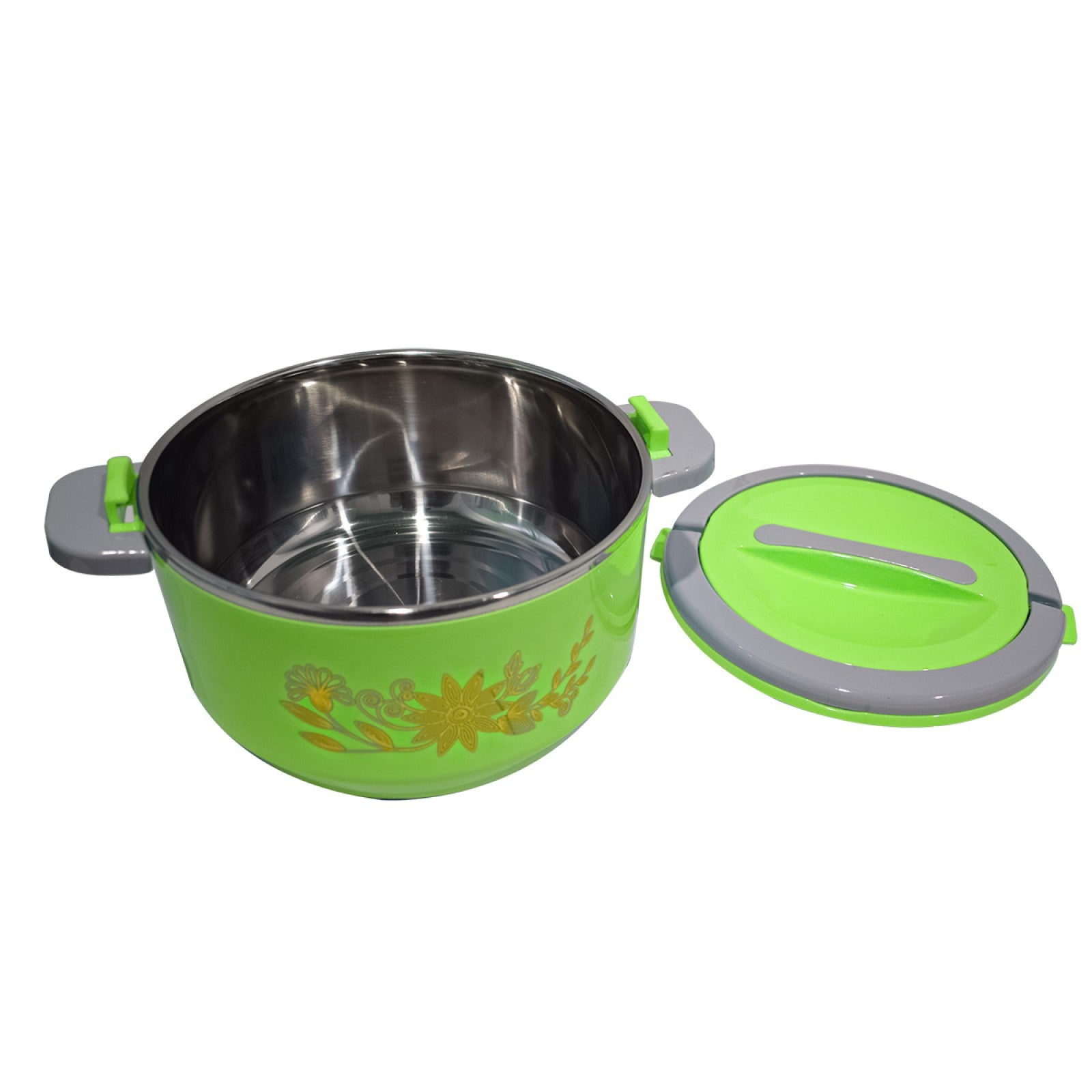 Caserolă termică - set 3 piese, cu interior din inox, diverse culori ❘ D4810