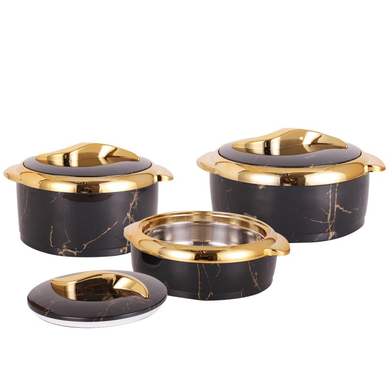 Caserole termice - set 3/4 piese, cu interior din inox, Naimeed, diverse modele ❘ D6708/D4813/D4792/D6702/D6706