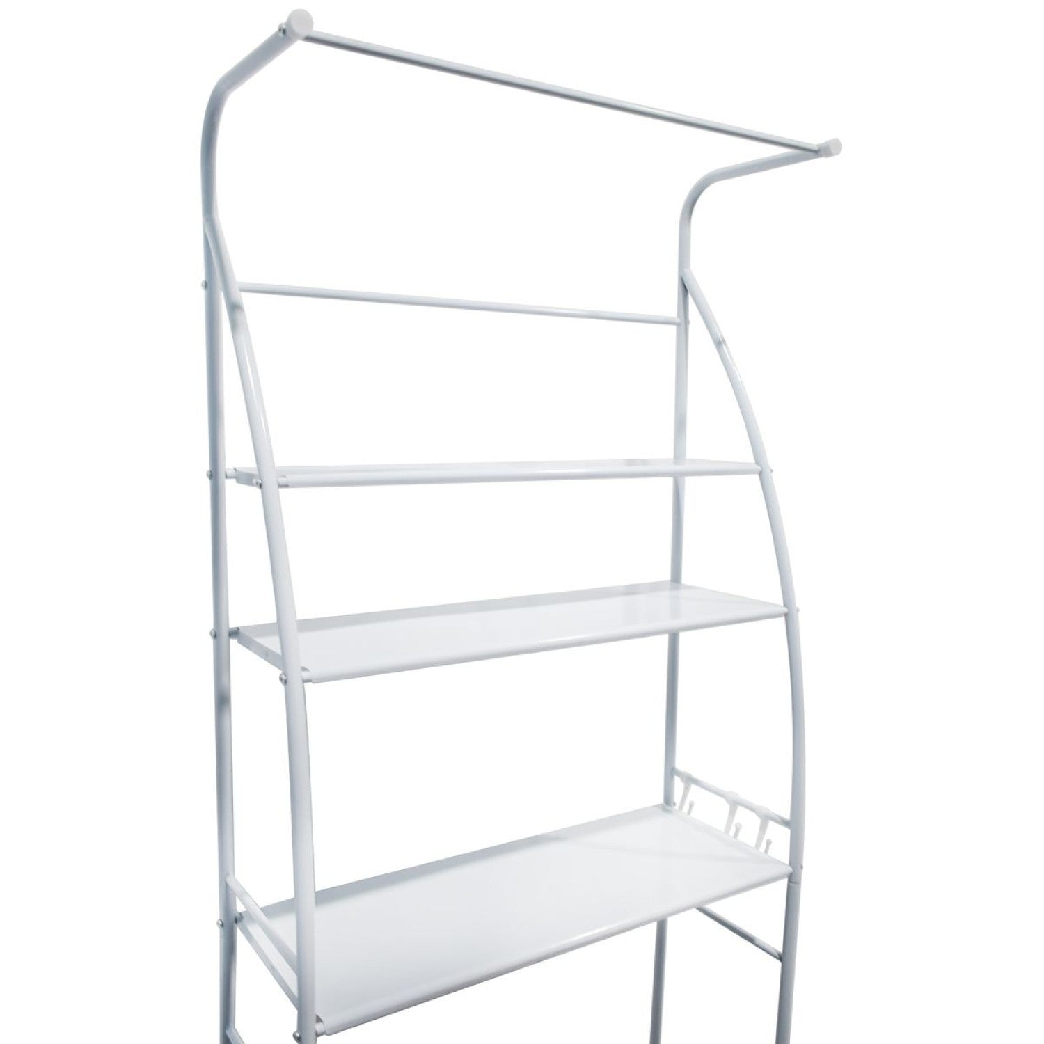 Raft de baie, 3 polițe deasupra mașinii de spălat, 177x65x25 cm, alb ❘ D4824-Raft