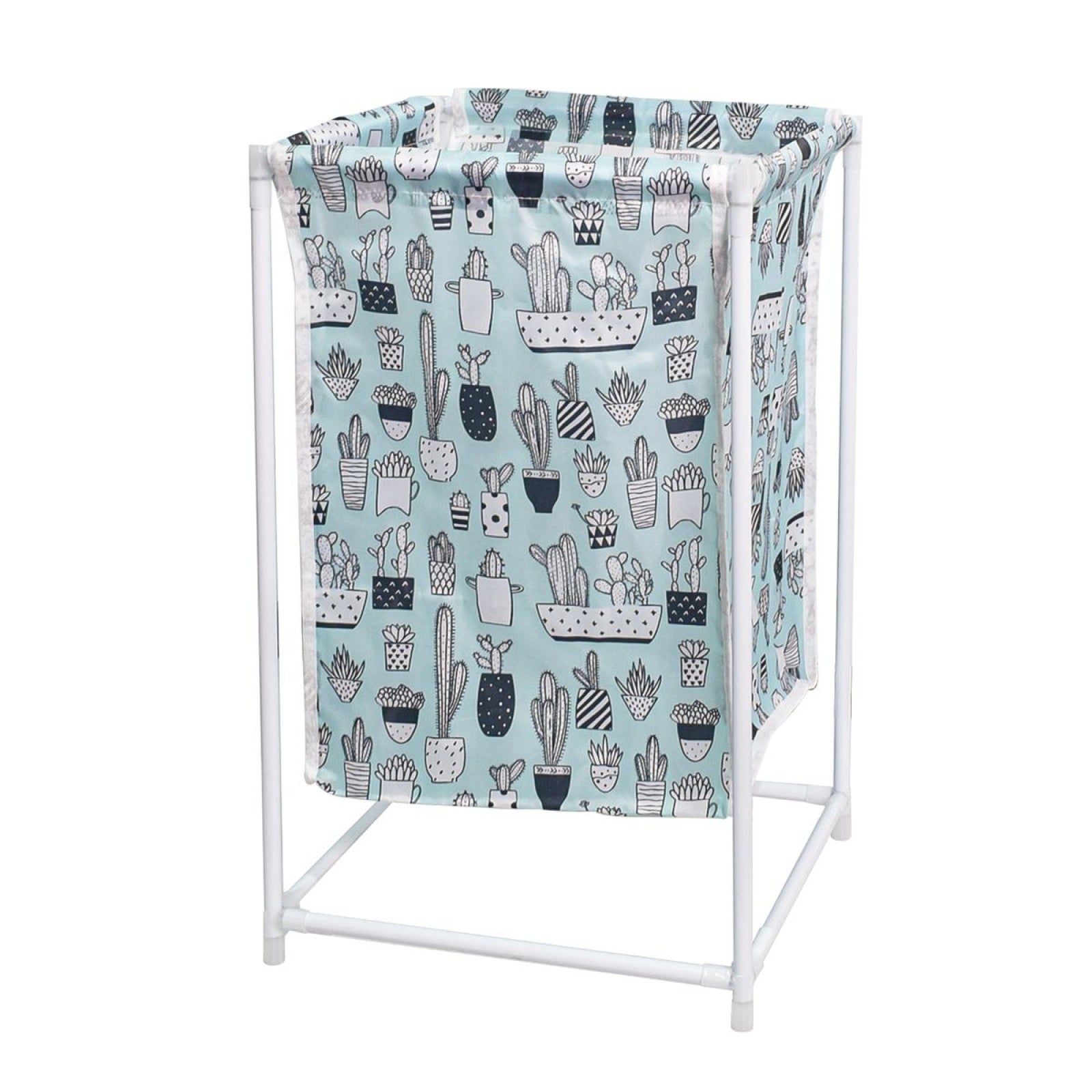 Coș de rufe, material textil, Roz/Galben/Albastru ❘  D4838R / D4838G / D4838A