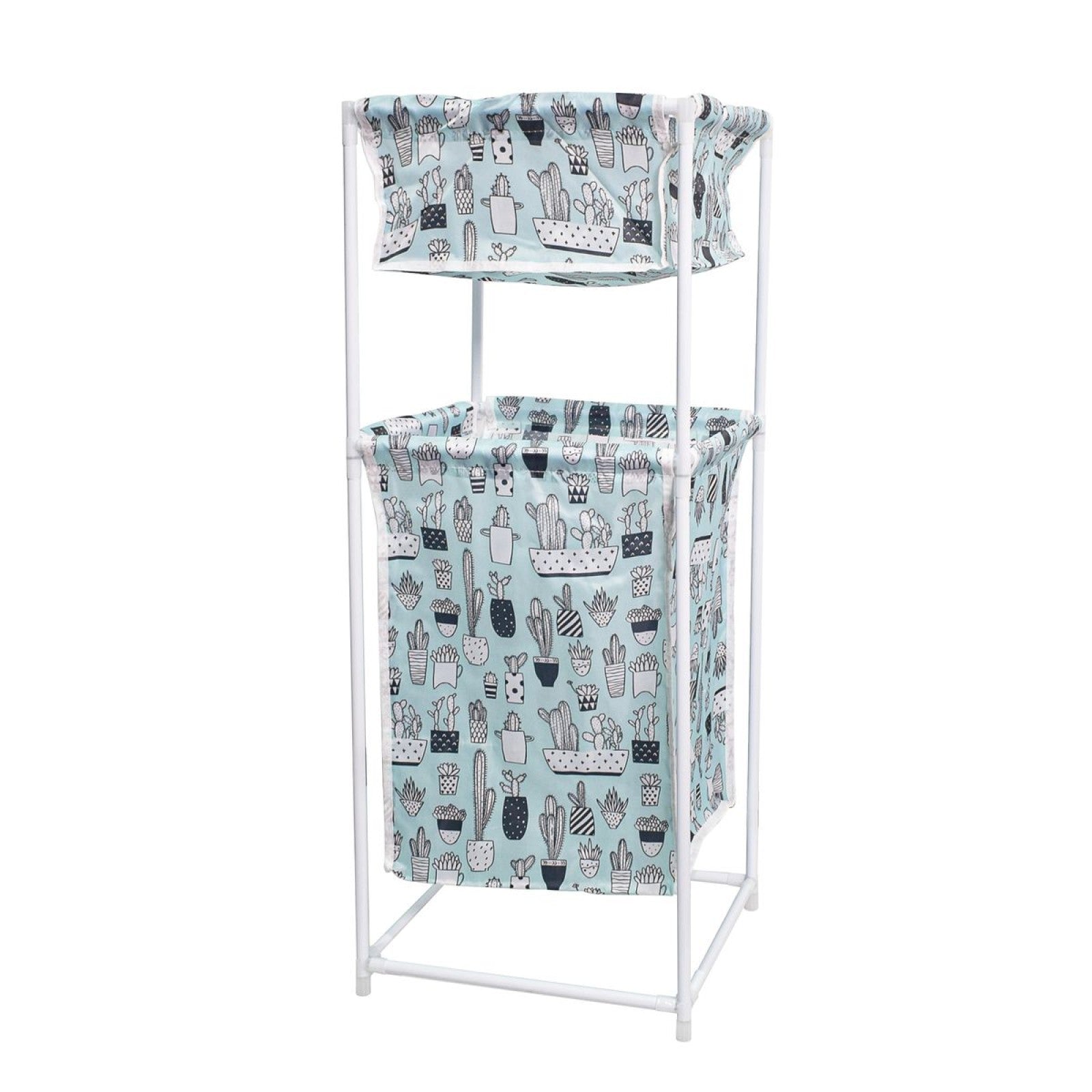 Coș de rufe, material textil, Roz/Galben/Albastru ❘  D4839R / D4839G / D4839A9