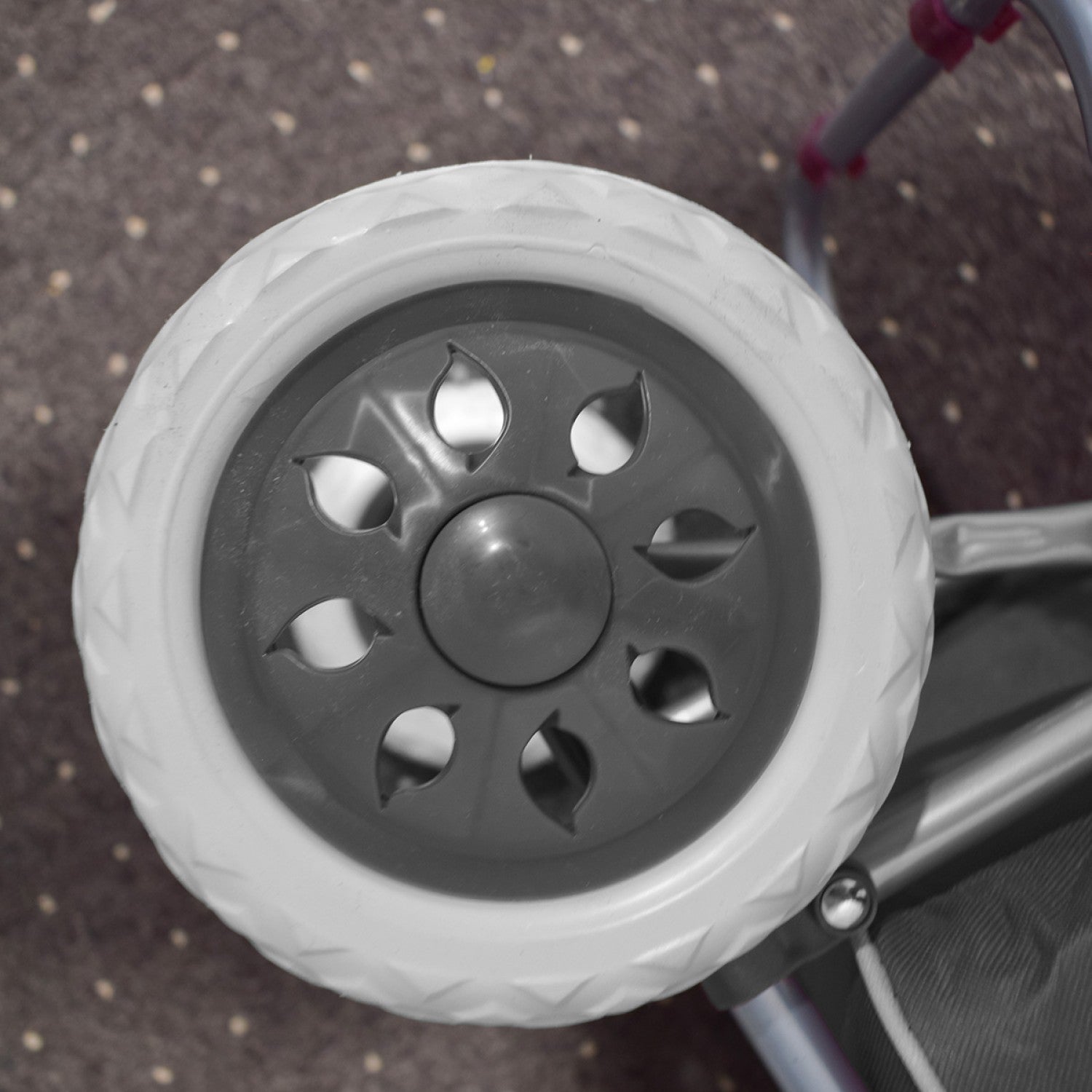 Cărucior de piață pliabil – 37L, cadru metalic, sac impermeabil, roți mari, mâner ergonomic, diverse culori ❘ D4942