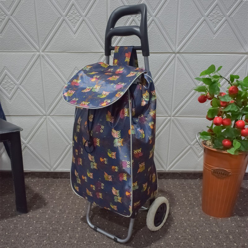 Cărucior de piață pliabil, 2 roți, 37 L, diverse culori ❘ D4944