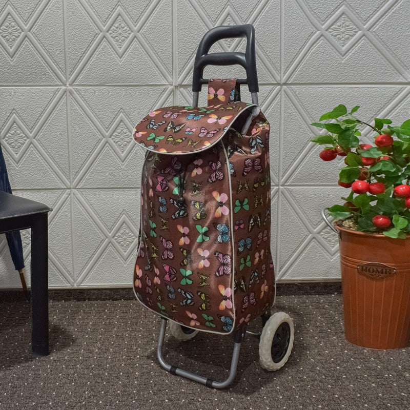 Cărucior de piață pliabil, 2 roți, 37 L, diverse culori ❘ D4944