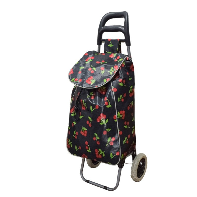 Cărucior de piață pliabil, 2 roți, 37 L, diverse culori ❘ D4944