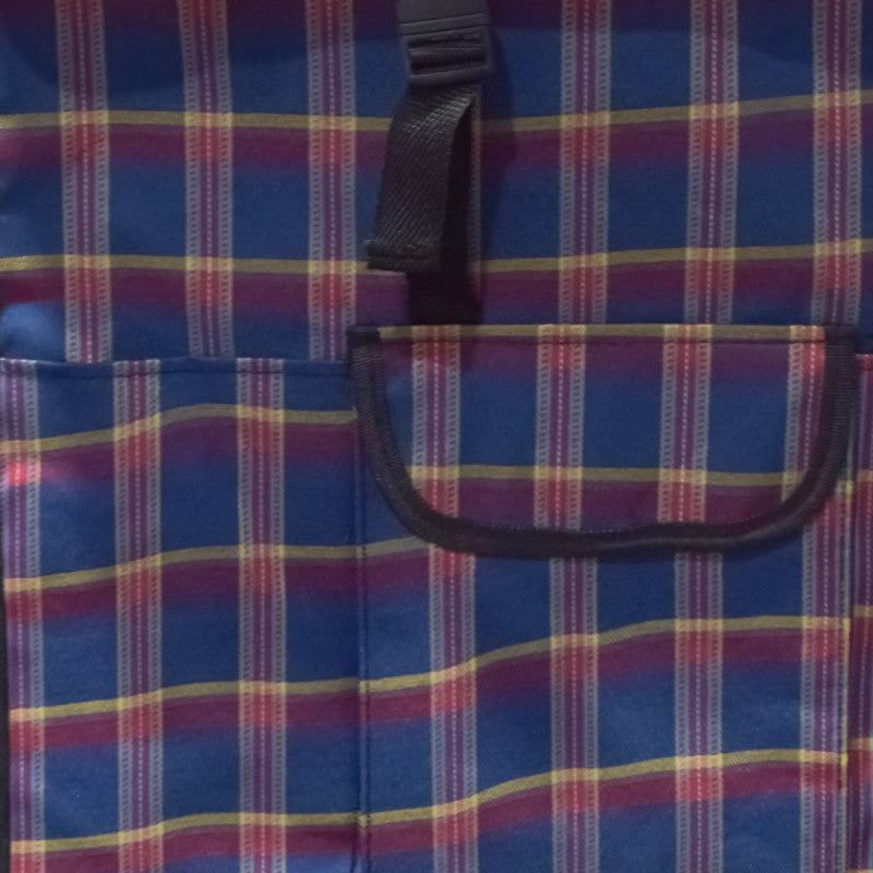 Cărucior de piață pliabil, cadru din aluminiu, 2 roți, 43 L, diverse culori ❘ D4945