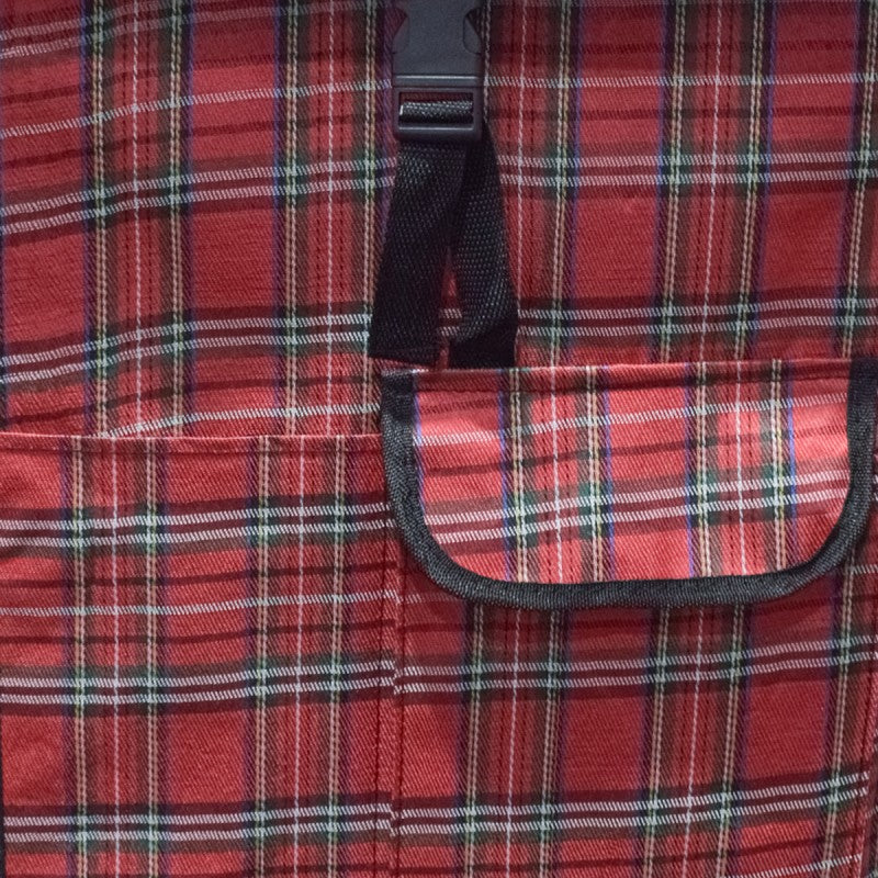 Cărucior de piață pliabil, cadru din aluminiu, 2 roți, 43 L, diverse culori ❘ D4945