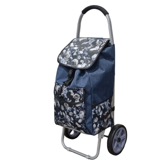 Cărucior de piață pliabil, cadru din aluminiu, 2 roți, 49 L ❘ D4949