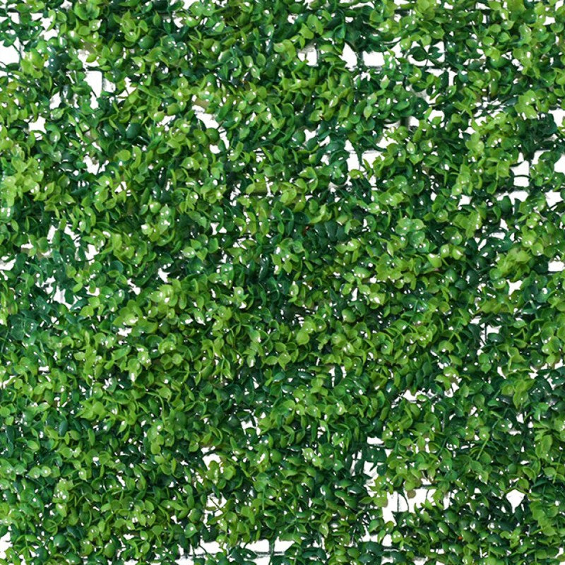 Pachet: 4 x Panou Verde din Plante Artificiale, 60 x 40 cm, Aspect Natural, Potrivit pentru Interior și Exterior ❘ D4964 / D4963 / D4967 / D4970 / D4968