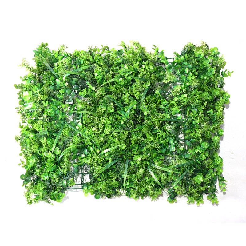 Pachet: 4 x Panou Verde din Plante Artificiale, 60 x 40 cm, Aspect Natural, Potrivit pentru Interior și Exterior ❘ D4964 / D4963 / D4967 / D4970 / D4968
