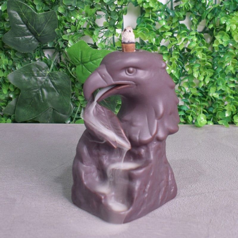 Suport Conuri Parfumate, Naimeed, cu Cascadă de Fum, din Ceramică, Multiple Culori și Modele