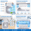 3 in 1 - Ventilator - Aromaterapie - Lampa de veghe - ultra-silențios, 3 viteze