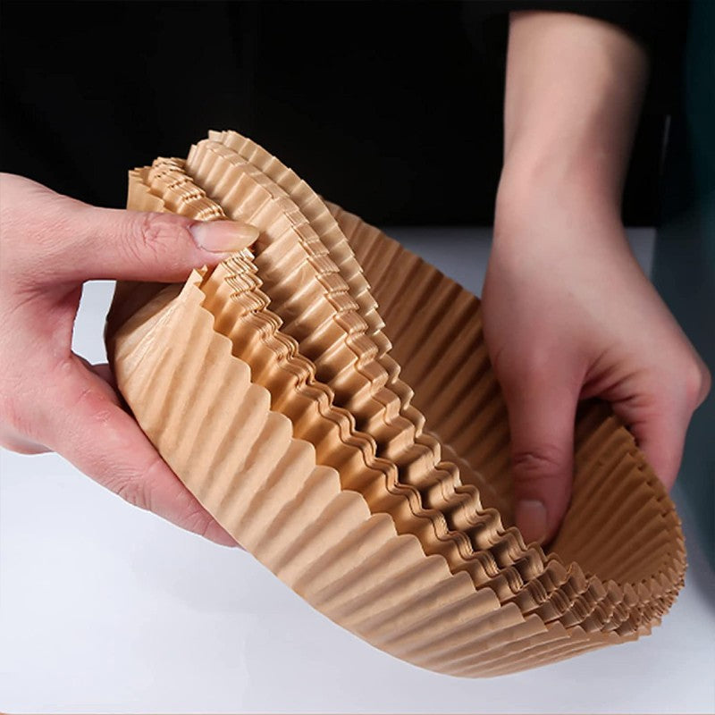 Friteuză fără ulei Sokany, 5L, 1500W, Alb + CADOU 100 x Hârtie de copt pentru friteuză, air fryer, cuptor cu microunde, Maro ❘ SE-3010 / D5142-maro-tava