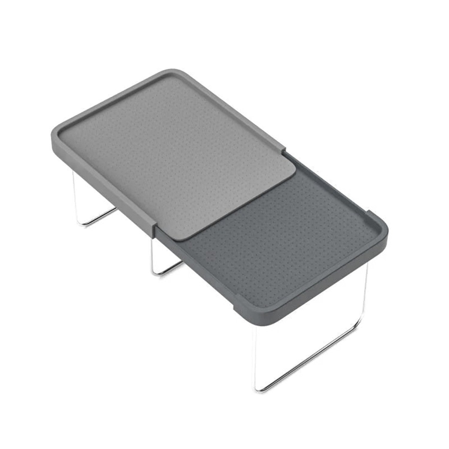 Set: Plită electrică 1000W, Alb + Raft extensibil pliabil, Gri ❘ YQ-1010A / D5207