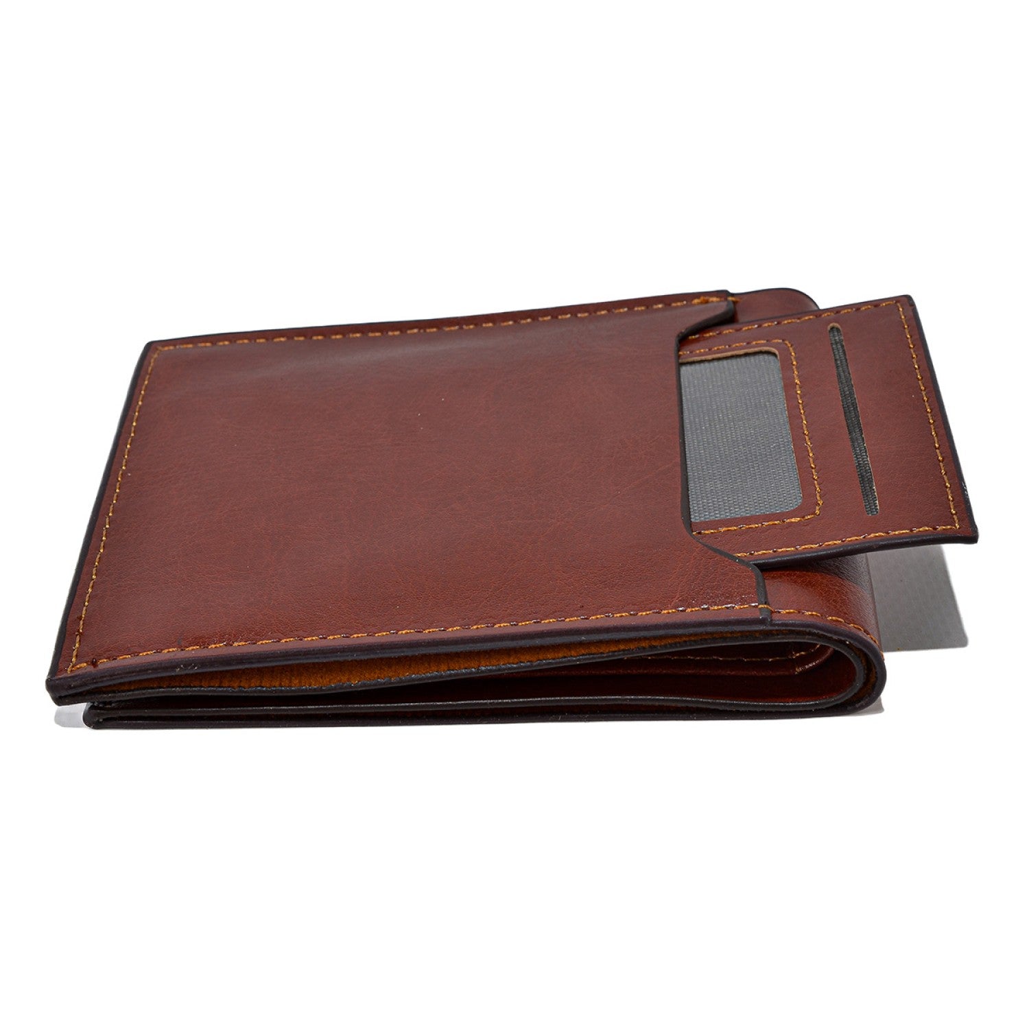 Set 3 piese: Portofel, Breloc, Pix,  Negru/Maro + CADOU - Tirbușon, Unghieră, Pix, Argintiu ❘  D5249/D5251