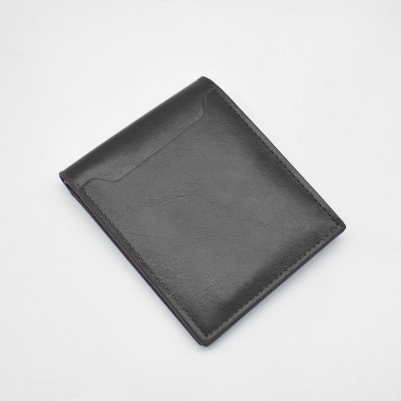 Set 3 piese: Portofel, Breloc, Pix,  Negru/Maro + CADOU - Tirbușon, Unghieră, Pix, Argintiu ❘  D5249/D5251