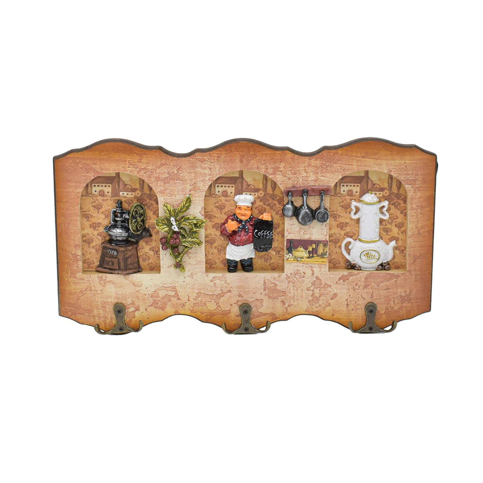 Cuier decorativ, 34 x 19 cm, diverse modele ❘ D53