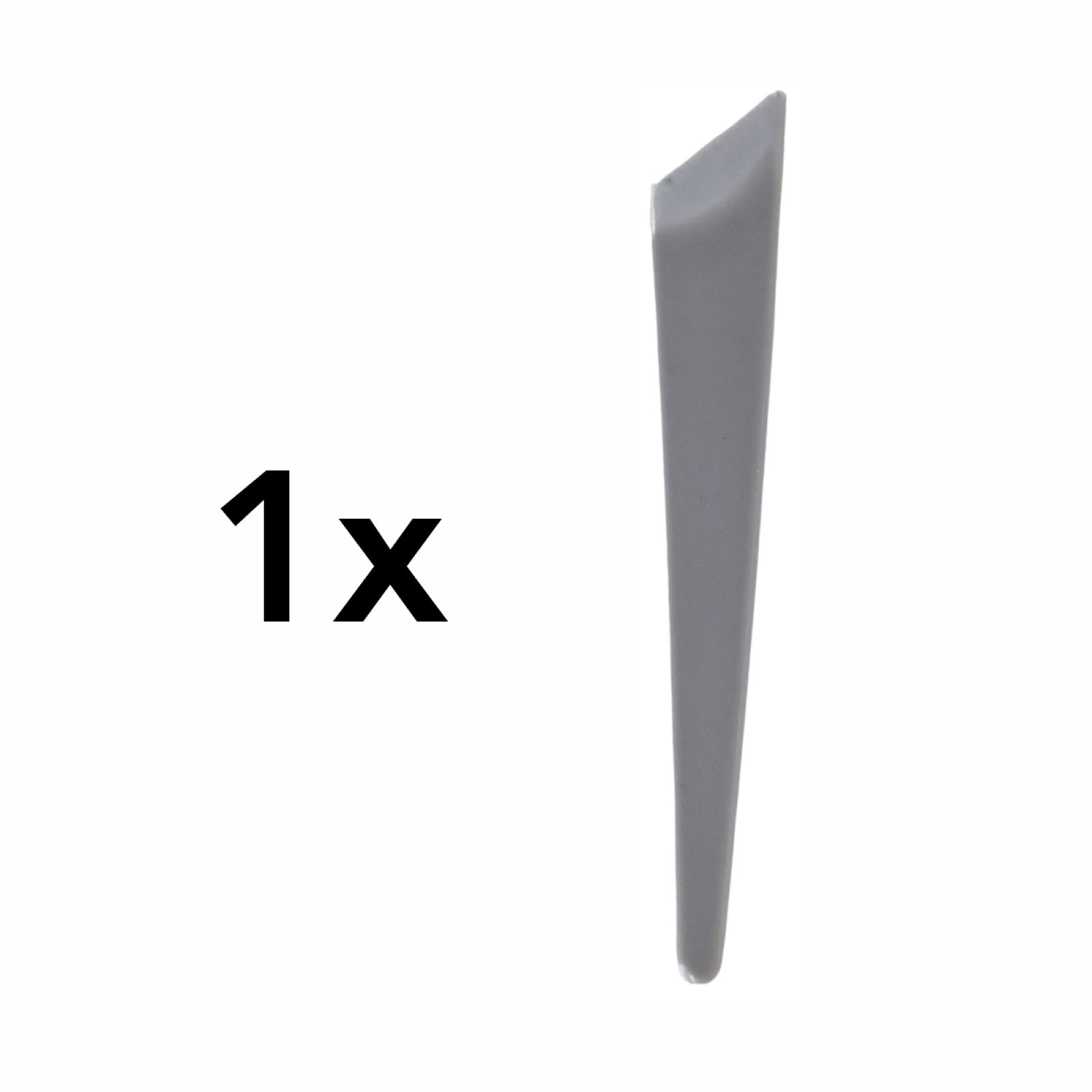 Set: Tava perforata 32 * 22 * 4.6 cm + Perie Pentru Vase,  Alb/Gri deschis | D3162 + D5307