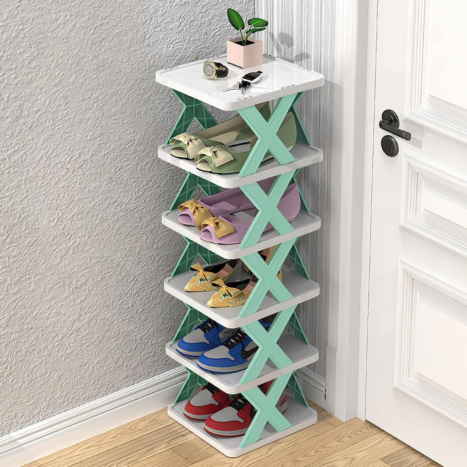 Pantofar Modular, 6 etaje, 24 x 26 x 82 cm  ❘ D5311